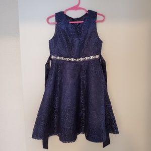 DKNY Formal Dress blue girl's S-5